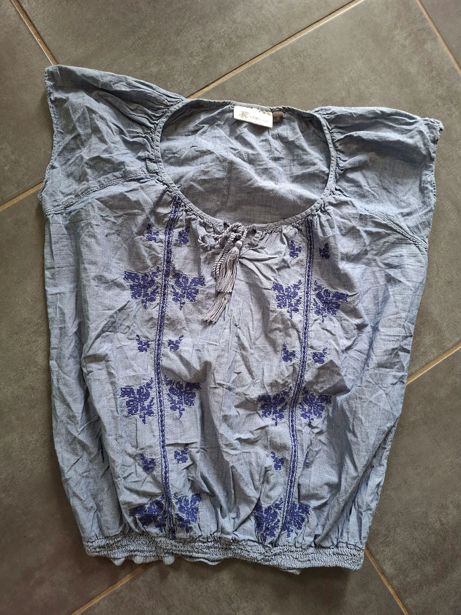 Camisa de camiseta K.Woman xl 42 azul – photo 3